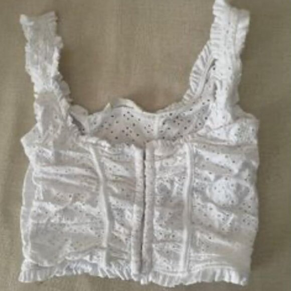 Zara Floral Puff Sleeve Top - Picture 2 of 2